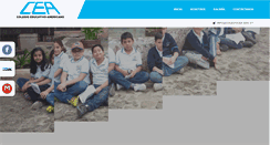 Desktop Screenshot of colegiocea.edu.gt